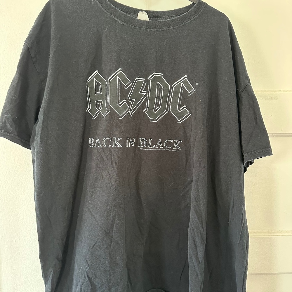 Classic AC/DC band tee